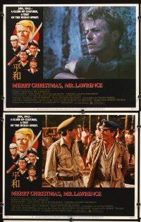 6g308 MERRY CHRISTMAS MR. LAWRENCE 8 LCs '83 David Bowie, really cool border art by Makhi!