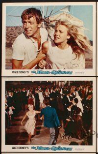 6g669 MOON-SPINNERS 5 LCs '64 images of pretty Hayley Mills, Peter McEnery, Eli Wallach!