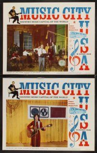 6g325 MUSIC CITY U.S.A. 8 LCs '66 Loretta Lynn, country western music in Nashville, Tennessee!