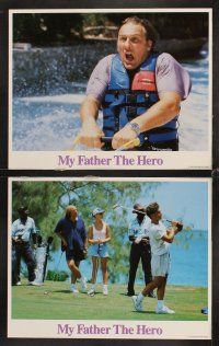 6g329 MY FATHER THE HERO 8 LCs '94 Gerard Depardieu and a young Katherine Heigl!