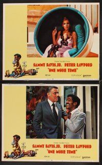 6g355 ONE MORE TIME 8 LCs '70 Sammy Davis Jr & Peter Lawford as Salt & Pepper!