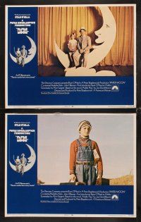 6g362 PAPER MOON 8 int'l LCs '73 great images of Tatum O'Neal with dad Ryan O'Neal!