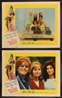 6g372 PLEASURE SEEKERS 8 LCs '65 sexy Ann-Margret, Carol Lynley & Pamela Tiffin!