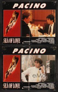 6g765 SEA OF LOVE 4 LCs '89 cool images of John Goodman & Al Pacino in crime drama!