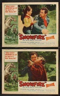 6g422 SNOWFIRE 8 LCs '58 McGowan family directs & stars, cool images of wild white stallion!