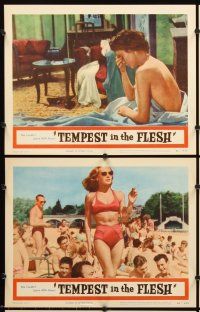 6g455 TEMPEST IN THE FLESH 8 LCs '55 intimate experiences of a girl unable to control her desires!