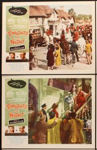 6g629 TONIGHT'S THE NIGHT 6 LCs '54 David Niven, sexy Yvonne De Carlo, Barry Fitzgerald