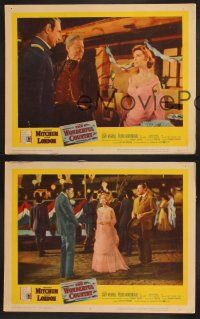 6g844 WONDERFUL COUNTRY 3 LCs '59 Texan Robert Mitchum, Julie London, Satchel Paige!