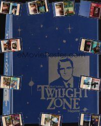 6h038 LOT OF 11 TWILIGHT ZONE MAGAZINES '81 - '84 in the tradition of the television series!