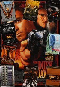 6h072 LOT OF 20 UNFOLDED ONE-SHEETS '93 - '04 From Dusk Till Dawn, Sling Blade & more!