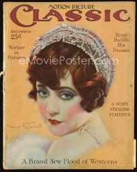 6h139 MOTION PICTURE CLASSIC magazine December 1926 art of Marie Prevost wearing tiara by Don Reed!