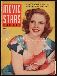 6h171 MOVIE STARS PARADE magazine February 1941 portrait of pretty Judy Garland in Ziegfeld Girl!