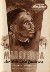 6h250 MADSCHUBA DER SOHN DES ZAUBERERS German program '58 obscure South Africa Zulu tribe doc!