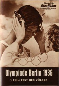 6h255 OLYMPIAD German program R58 Part I of Leni Riefenstahl's 1936 Munich Olympics documentary!