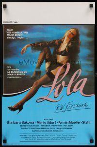 6j711 LOLA Belgian '81 directed by Rainer Werner Fassbinder, sexy Barbara Sukowa in lingerie!