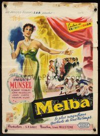 6j720 MELBA Belgian '53 Patrice Munsel, in most magnificent musical spectacle of them all!