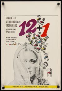 6j785 TWELVE CHAIRS Belgian '69 Sharon Tate, Orson Welles, the original version!