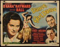 6j082 DANCE, GIRL, DANCE style B 1/2sh '40 Lucille Ball dancing + Louis Hayward & Maureen O'Hara!
