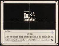 6j137 GODFATHER int'l 1/2sh '72 Marlon Brando & Al Pacino in Francis Ford Coppola crime classic!