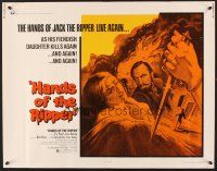 6j149 HANDS OF THE RIPPER 1/2sh '72 Hammer, Jack the Ripper kills again through his daughter!