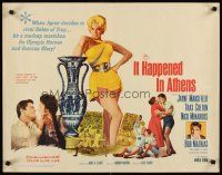6j189 IT HAPPENED IN ATHENS 1/2sh '62 super sexy Jayne Mansfield rivals Helen of Troy, Olympics!