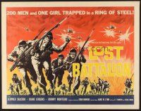 6j234 LOST BATTALION 1/2sh '61 200 men and one girl trapped in a ring of steel!