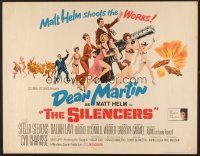 6j320 SILENCERS 1/2sh '66 outrageous sexy phallic imagery of Dean Martin & the Slaygirls!