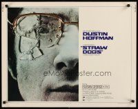 6j338 STRAW DOGS 1/2sh '72 Dustin Hoffman & Susan George, directed by Sam Peckinpah!