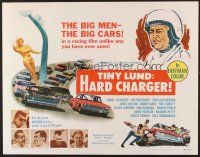 6j356 TINY LUND HARD CHARGER 1/2sh '67 Richard Petty & real NASCAR drivers battle it out at 170mph!
