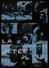 6j493 LA JETEE Japanese '90s Chris Marker French sci-fi, cool montage of bizarre images!