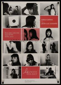 6j497 LE PETIT SOLDAT Japanese R90s Jean-Luc Godard, many images of Anna Karina!