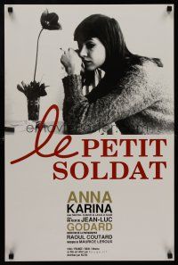 6j496 LE PETIT SOLDAT Japanese R90s Jean-Luc Godard, completely different image of Anna Karina!