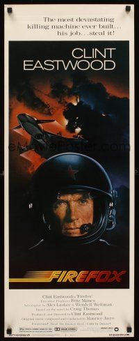 6k321 FIREFOX insert '82 cool art of killing machine & Clint Eastwood!