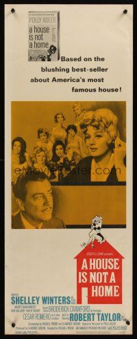 6k385 HOUSE IS NOT A HOME insert '64 Shelley Winters, Robert Taylor & 7 sexy hookers in brothel!