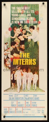 6k419 INTERNS insert '62 Michael Callan, Cliff Robertson, art by Howard Terpning!