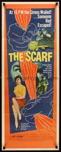 6k639 SCARF insert '51 John Ireland, Mercedes McCambridge, they had nothing to lose but life!