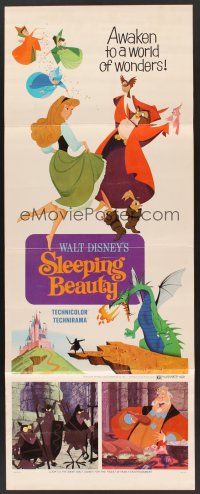 6k660 SLEEPING BEAUTY insert R70 Walt Disney cartoon fairy tale fantasy classic!