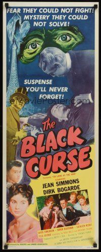 6k665 SO LONG AT THE FAIR insert R53 Terence Fisher, Jean Simmons & Bogarde, The Black Curse!