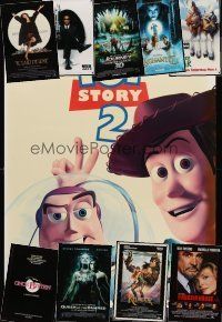 6m061 LOT OF 24 UNFOLDED AND FORMERLY FOLDED ONE-SHEETS '85 - '08 Toy Story 2 & lots more!