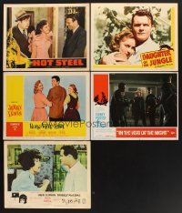 6m008 LOT OF 156 LOBBY CARDS '40 - '95 Irma La Douce, In the Heat of the Night & many more!