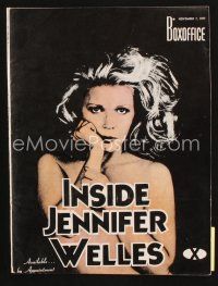 6m085 BOX OFFICE exhibitor magazine November 7, 1977 Jaws & Jaws 2, Inside Jennifer Welles!