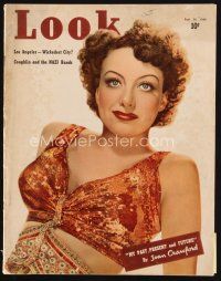 6m167 LOOK MAGAZINE magazine September 26, 1939 My Past, Present & Future by Joan Crawford!