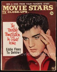 6m163 MOVIE STARS PARADE magazine Aug 1960 The Terrible Temptation in Elvis Presley's Home!