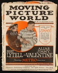 6m071 MOVING PICTURE WORLD exhibitor magazine Apr 3, 1920 incredible 4pg Dr. Jekyll & Mr. Hyde ad!