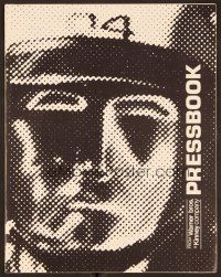 6m460 THX 1138 pressbook '71 first George Lucas, Robert Duvall, bleak futuristic fantasy sci-fi!