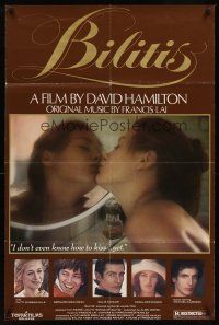 6p091 BILITIS 1sh '77 David Hamilton erotic French nubile lesbian sex, Patty D'Arbanville