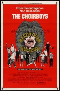 6p168 CHOIRBOYS 1sh '77 directed by Robert Aldrich, Charles Durning, Louis Gossett Jr.