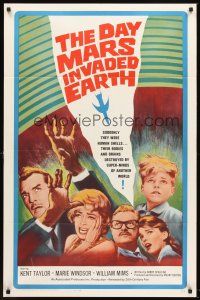 6p214 DAY MARS INVADED EARTH 1sh '63 their bodies & brains were destroyed by alien super-minds!