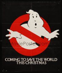 6p361 GHOSTBUSTERS teaser 1sh '84 Bill Murray, Dan Aykroyd, Harold Ramis, Coming to Save The World!