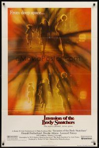 6p460 INVASION OF THE BODY SNATCHERS 1sh '78 Philip Kaufman classic remake of deep space invaders!